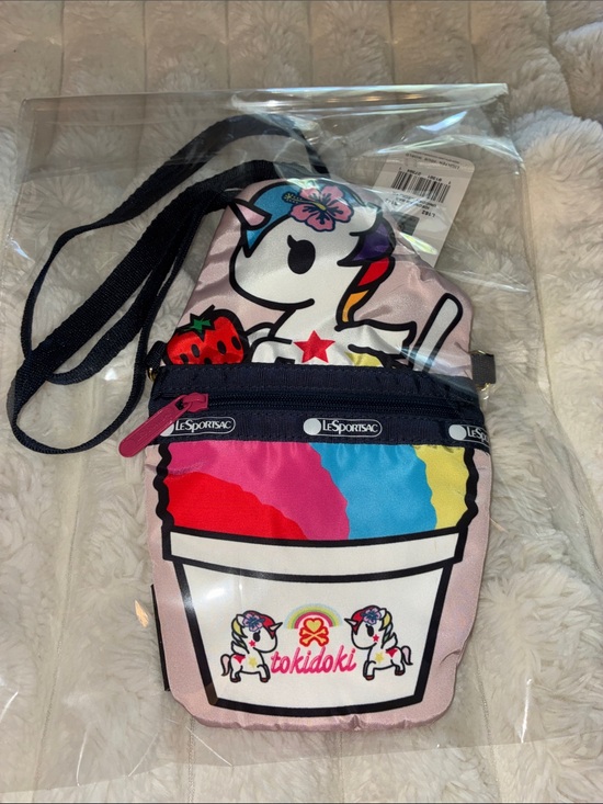 Tokidoki & Le Sportsac Handbags - LeSportsac x tokidoki Pink Unicorn Snow Cone Crossbody Concert Bag